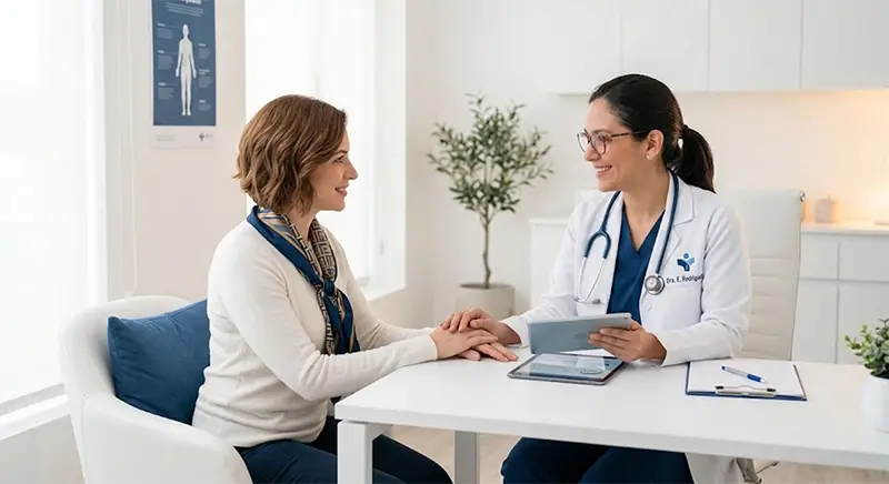 Medical evaluation and uterine anatomy illustrating recurrent pregnancy loss causes
