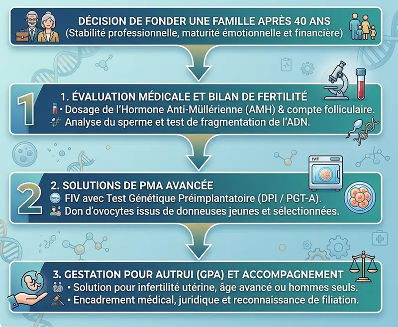 horloge biologique Maternité et Paternité