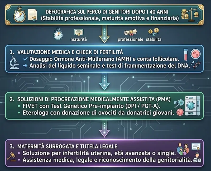 Maternità e Paternità dopo i 40 Anni