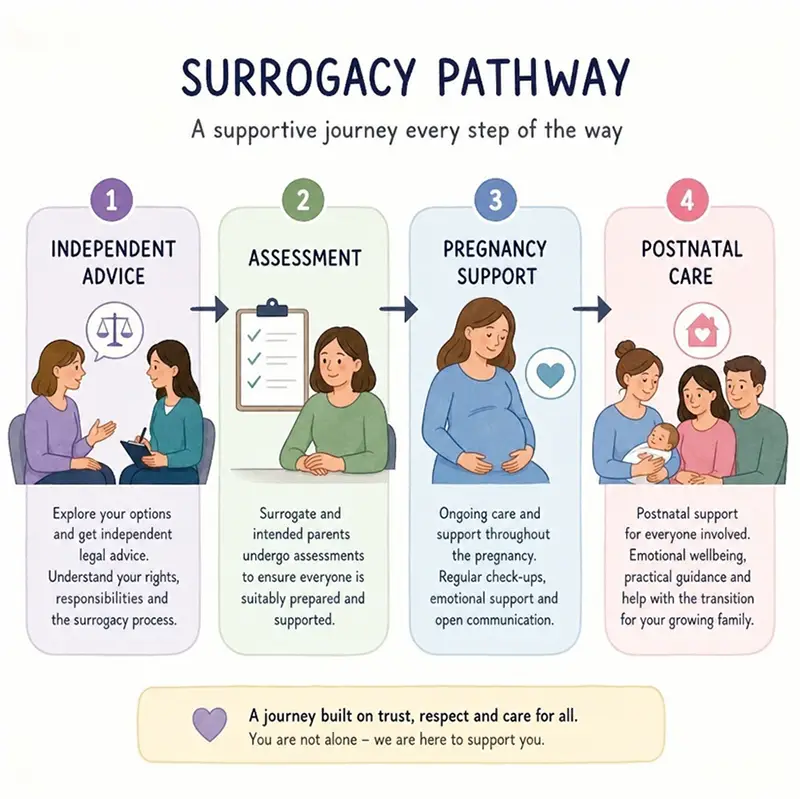Surrogacy pathway a supportive journey every step of the way